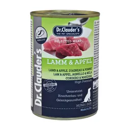 Comida Húmeda Para Perros Adultos Cordero Y Manzana 400g