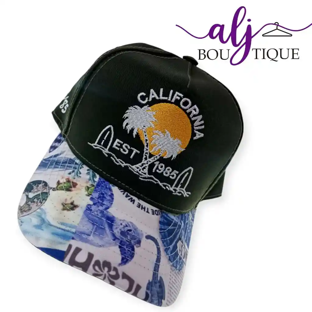 Gorra Bintage Verde Militar California Replica Triple A