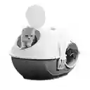 Caja De Arena Para Gatos De 2 Entradas + Pala