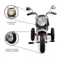 Triciclo Montable Diseño Harley Con Luces Princel Para Niños