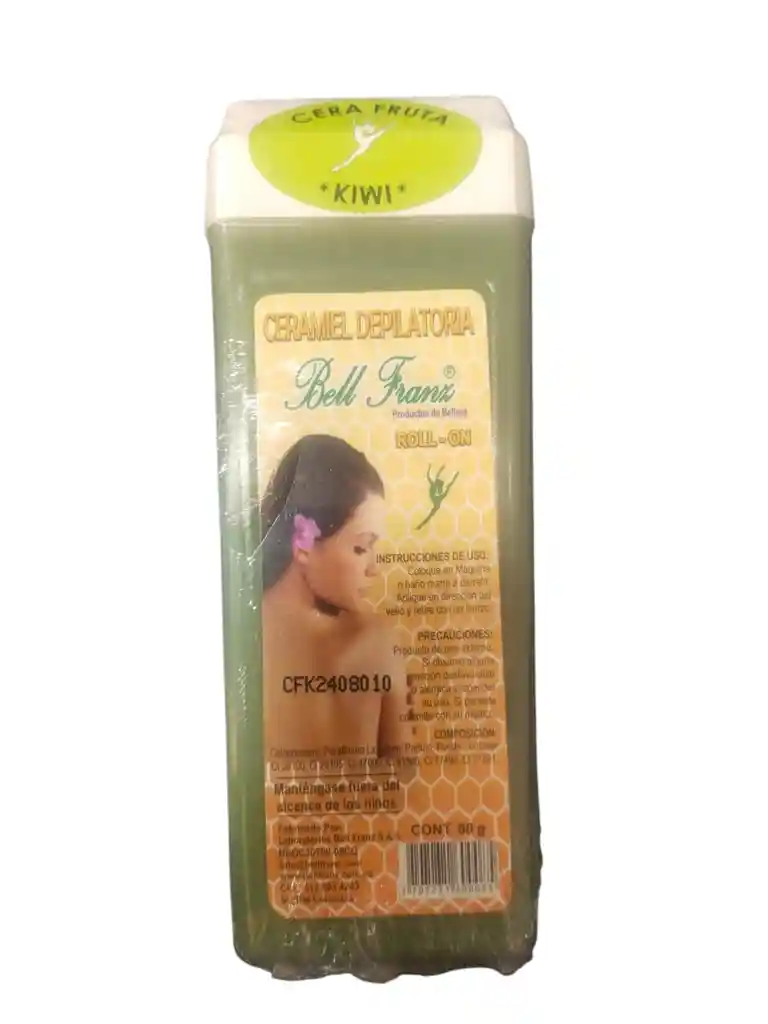 Bell Franz Cera Depilatoria Roll On Kiwi 80g