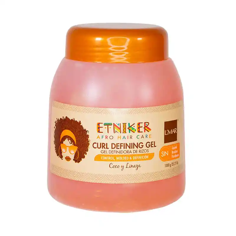 Gel Definidora De Rizos 1000gr Etniker