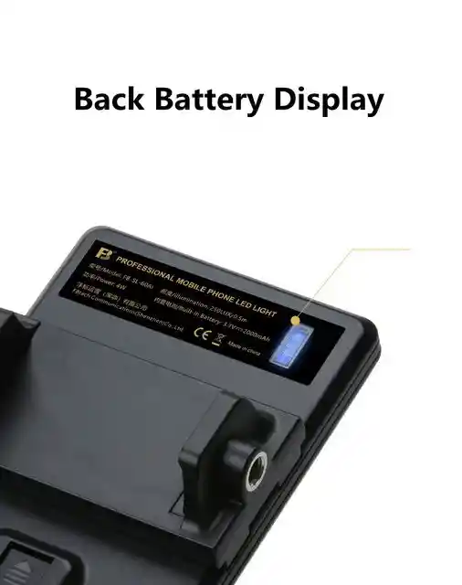 Luces Para Selfie Vl-60 Bi | Panel Led | Luz Para Fotos | Luz Led