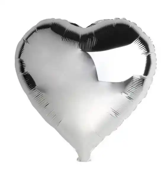 Globo De Corazon Con Helio Certificado R-18