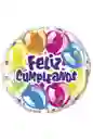 Globo Con Helio De Feliz Cumpleaños R-18