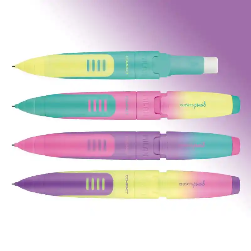 Portaminas 0.7 Milan Linea Sunset - Rosado Amarillo Lila