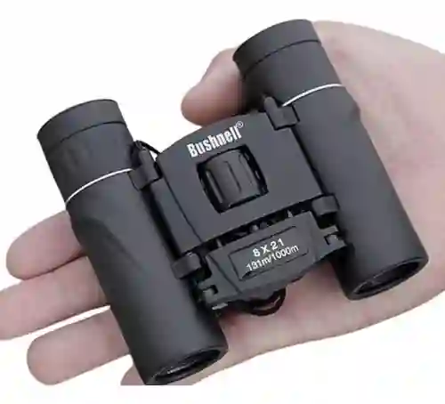 Binocular Bushnell 8 X 21 Largo Alcance 8x Negro 131m-1000m