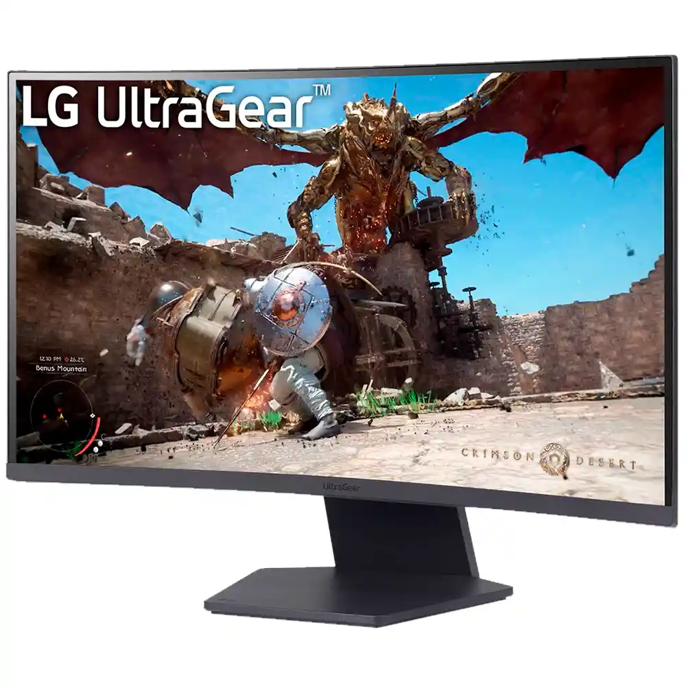 Monitor Curvo Gamer Lg 32" Ultragear Qhd Va 180hz 1ms (gtg) 32gs60qc-b