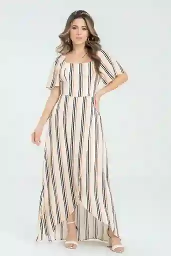 Vestido Largo Malaga Color Negro Talla M