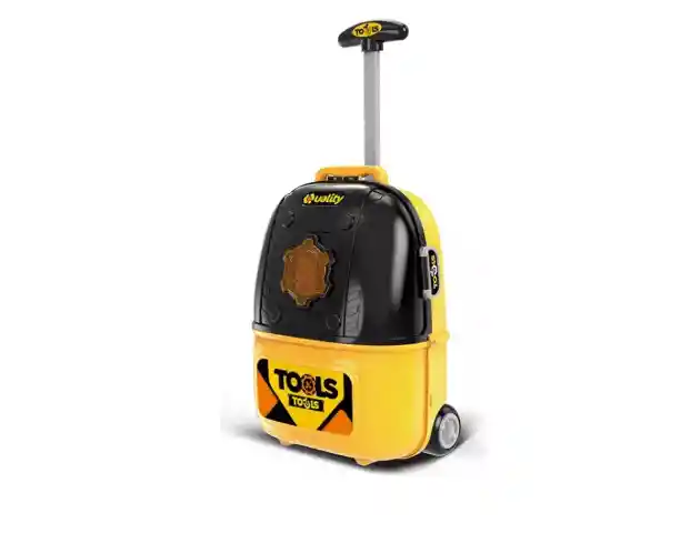Maletín De Herramientas Con Ruedas 2 En 1 Para Niños Monkey