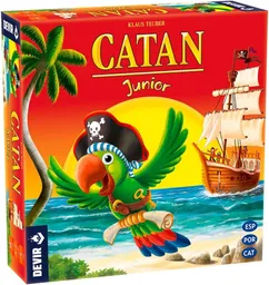 Juego De Mesa Catan Junior Aventura Pirata Para Niños