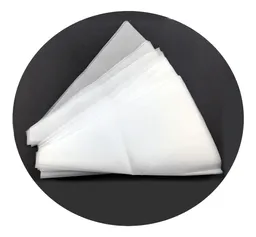 Mangas Plasticas Blancas X 10 Unidades