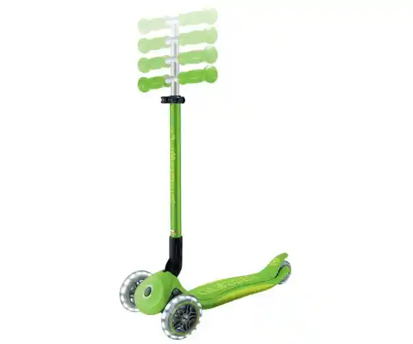 Patineta Primo Plus Lights Plegable Ajustable Para Niños