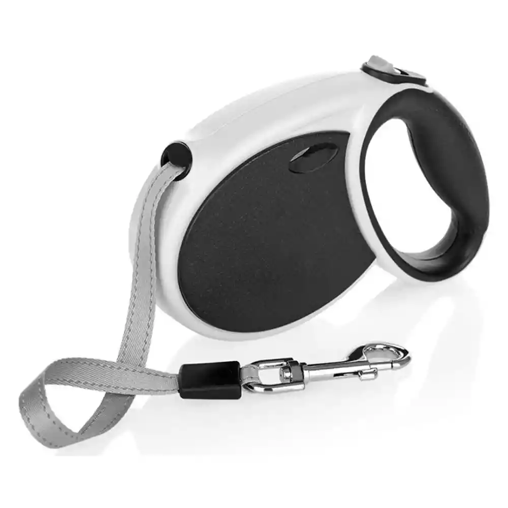 Correa Retractil Para Mascota Diseño Ergonomico 5 Mts Freno