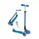 Patineta Primo Plus Lights Plegable Azul Para Niños