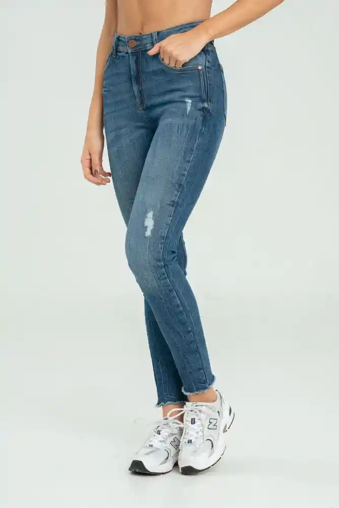 Jeans Maldivas Color Azul Oscuro Talla 14