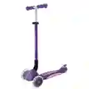 Patineta Primo Plus Lights Plegable Morado Para Niños