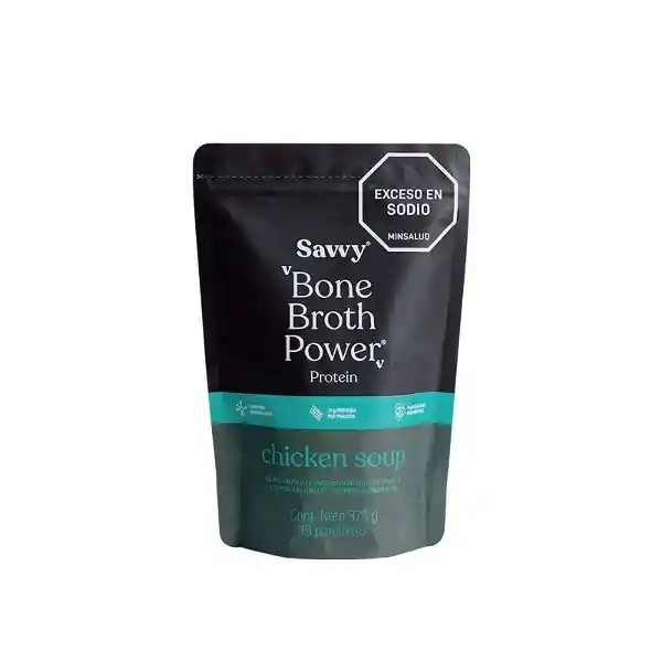 Bone Broth Power Chicken Soup Polvo Doypack 375 G