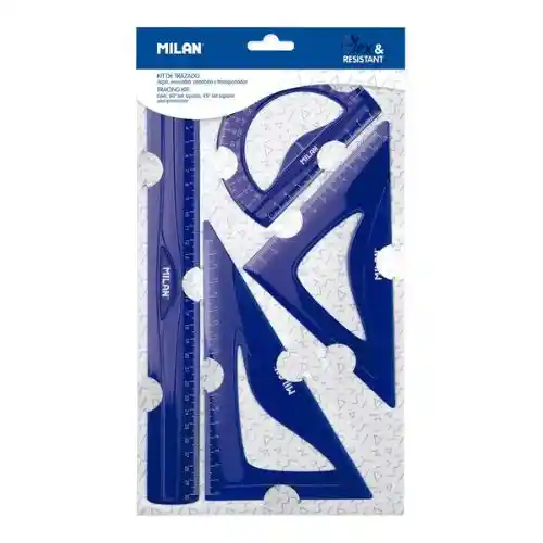 Juego Geometrico Flexible Milan - Azul