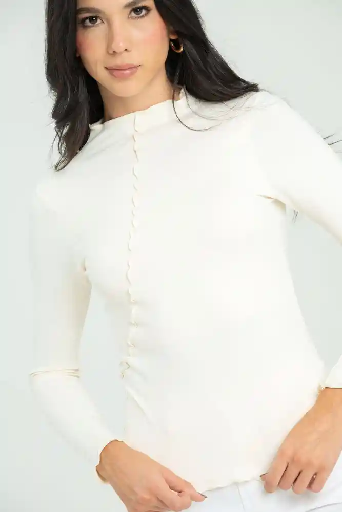 Top Hamerie Color Marfil Talla M