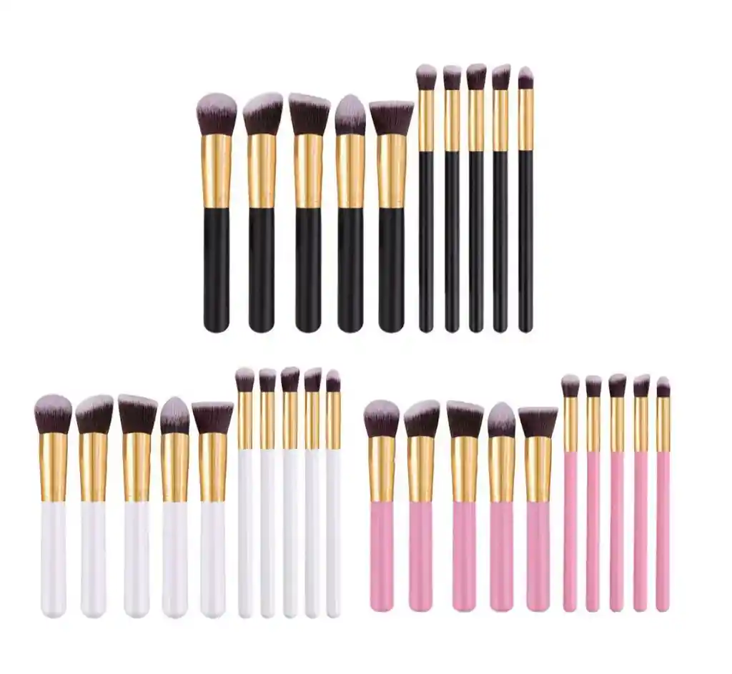 Kit Brochas Kabuki X 10 Surtida