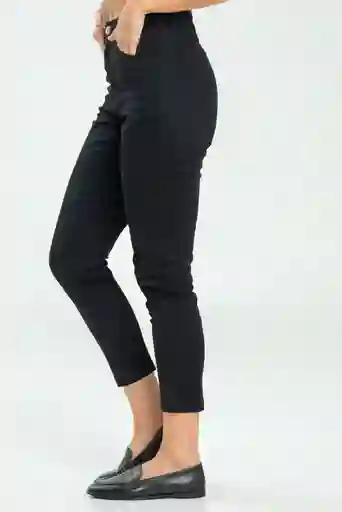 Pantalon Skinny 5 Bolsillos Color Negro Talla 12