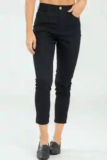 Pantalon Skinny 5 Bolsillos Color Negro Talla 8