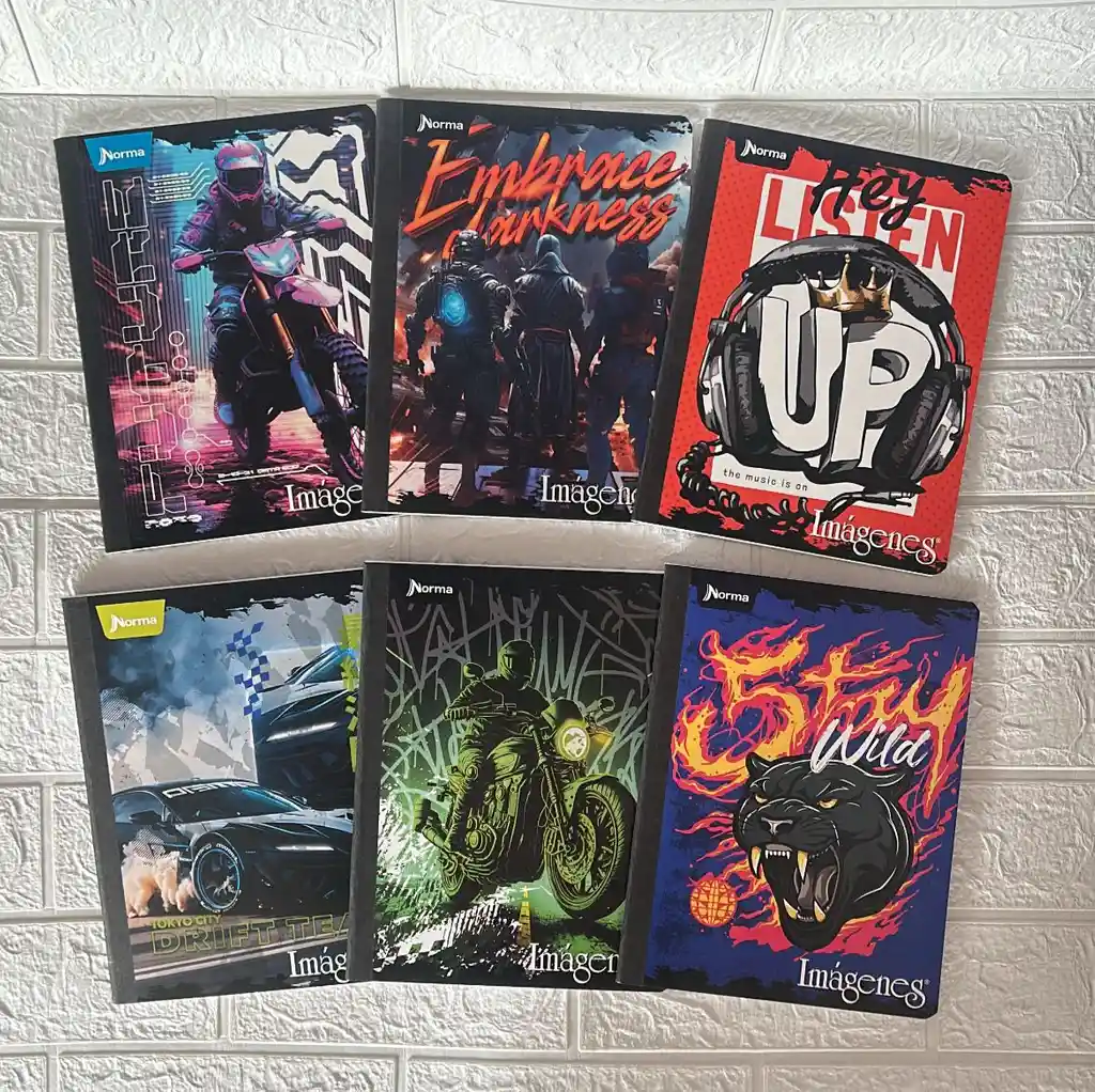 Cuaderno Cocido 50h Linea Niño Norma