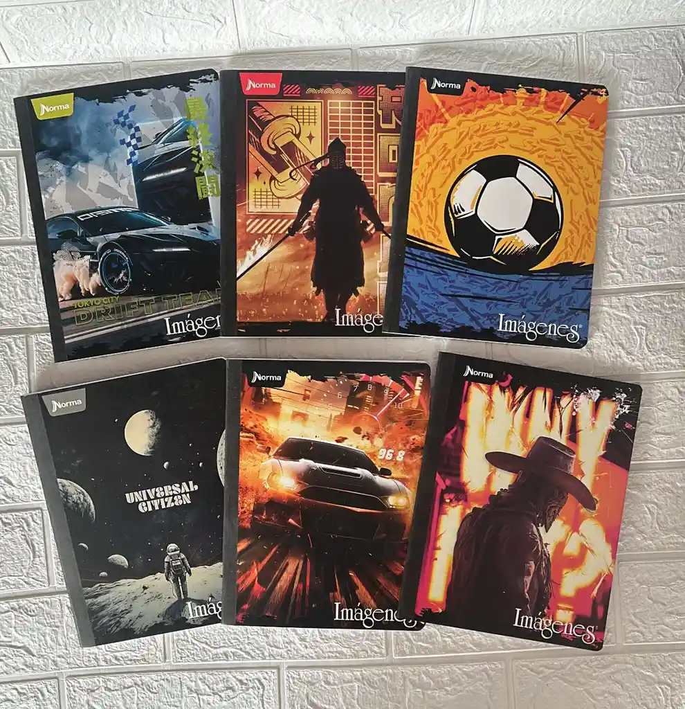 Cuaderno Cocido 50h Linea Niño Norma