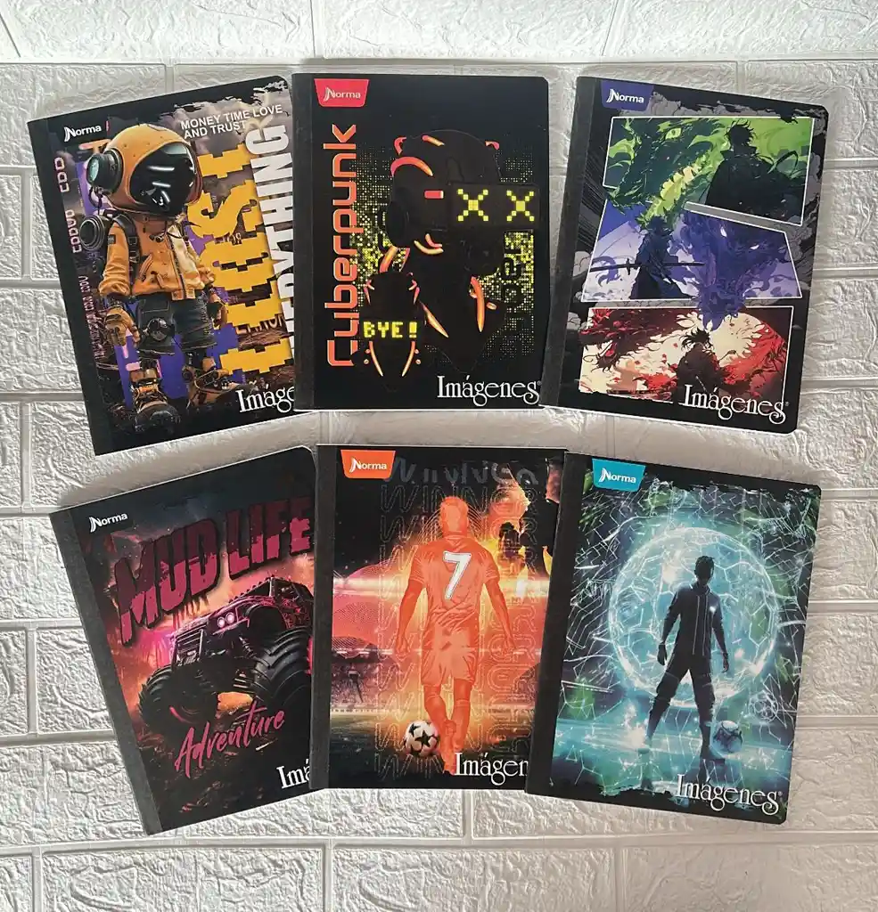 Cuaderno Cocido 50h Linea Niño Norma