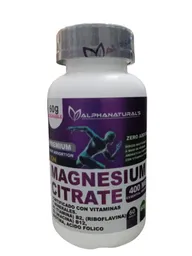 Citrato De Magnesio Con Vitaminas Y Minerales 400 Mg Por 60 Discos