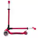 Patineta Primo Plus Lights Plegable Rojo Para Niños