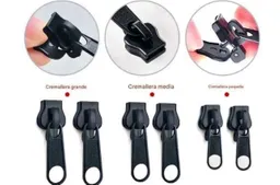 Kit X6 Cremalleras Desmontables, Para Reparar Chaquetas, Maletas