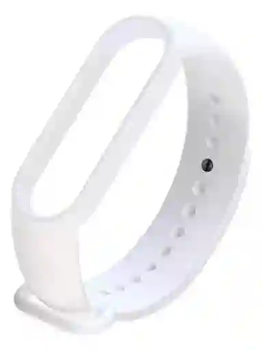 Manilla Silicona Band 5 Blanco