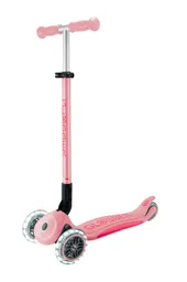Patineta Primo Plus Lights Plegable Rosado Para Niños