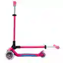 Patineta Primo Plus Lights Plegable Pink Para Niños