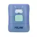 Borrador Con Escobilla Diseño De Animales Milan - Azul