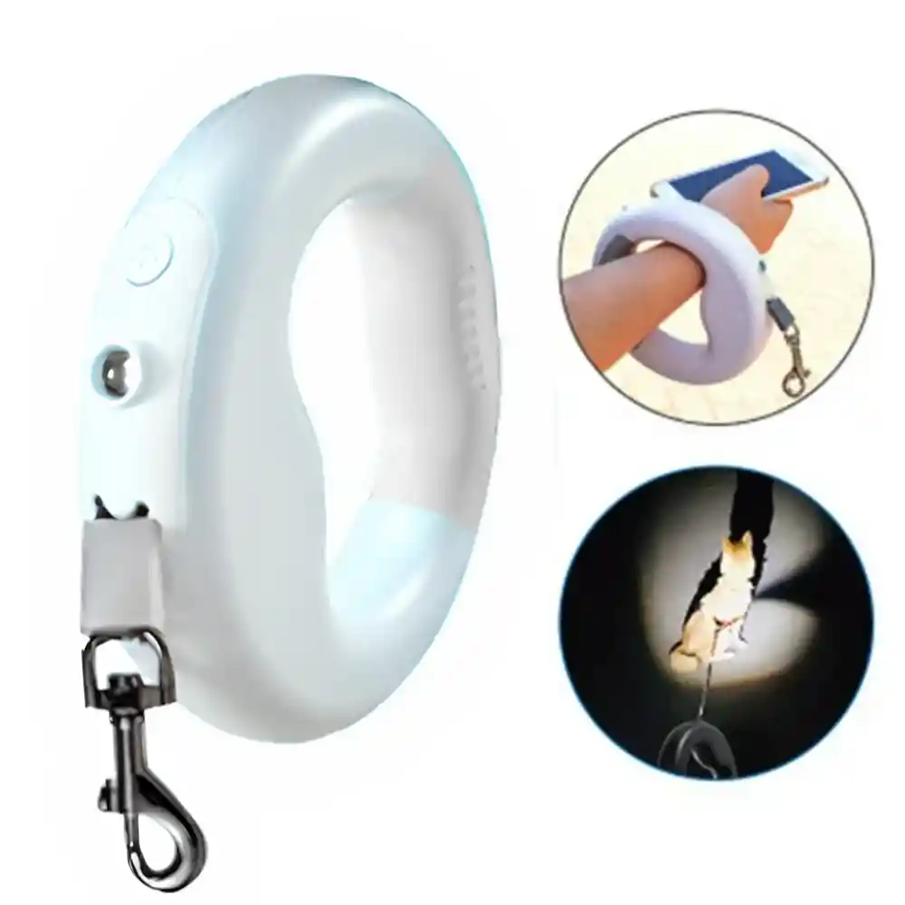 Correas Retractil Con Linterna