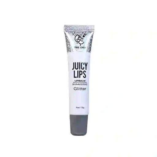 Brillo Hidratante Juicy Lips Lip Balm Con Glitter - True Lover