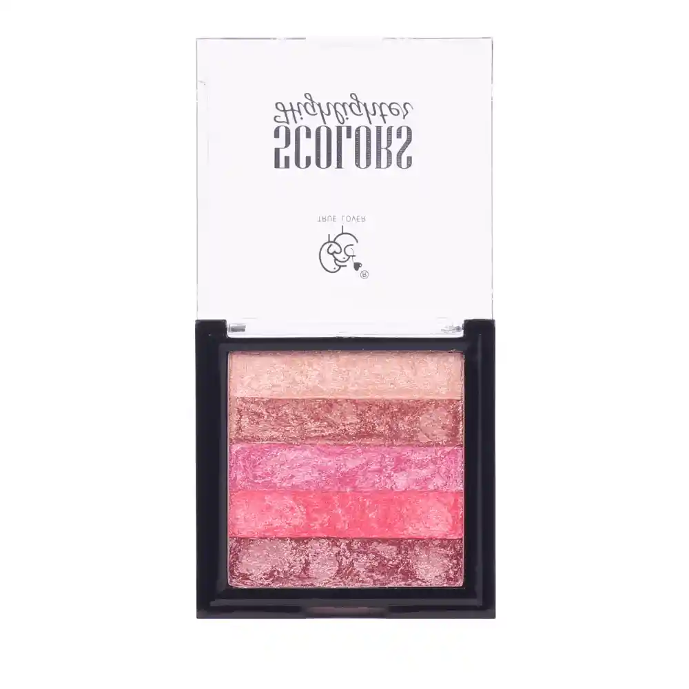 Kit 5 Tonos De Iluminadores Scolors Tono 1 - True Lover