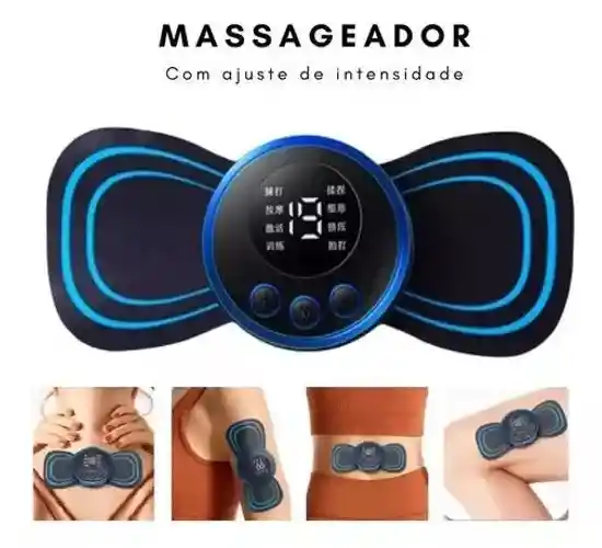 Masajeador De Cuello Y Espalda Recargable Ems