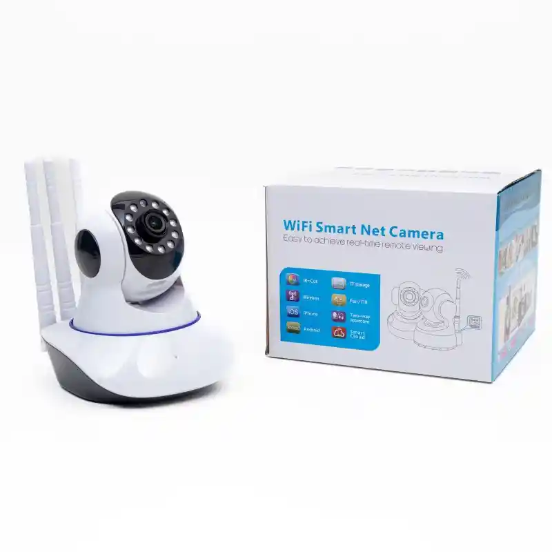 Camara Wifi Robotica 3 Antenas Hd