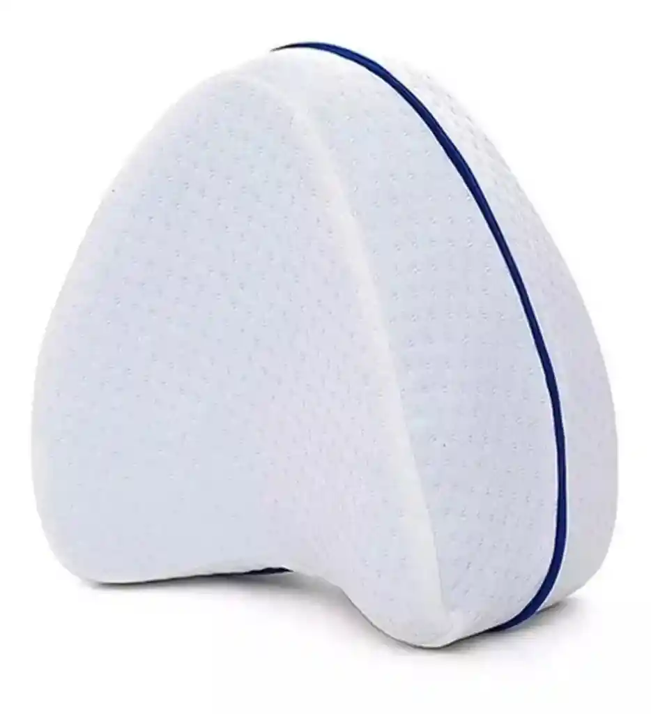 Cojín Triangular Ortopédico Para Piernas, Alivia Dolor Y Mejora Circulación, Color Blanco, Soporte Ergonómico Para Descanso, Reposo Y Sueño Comodo