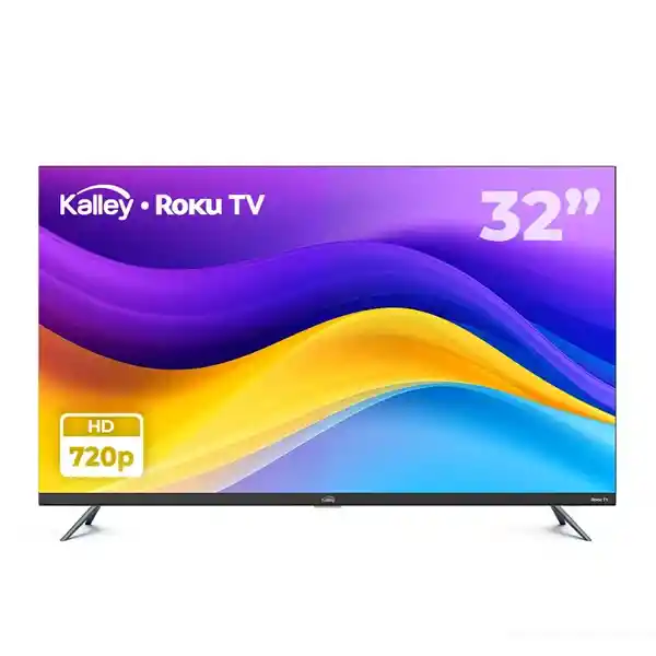 Televisor Kalley 32" Hd Smart Tv Roku