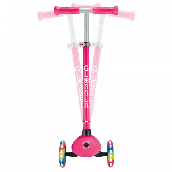 Patineta Primo Lights Fucsia Ruedas Luces Led Para Niños