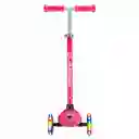 Patineta Primo Lights Fucsia Ruedas Luces Led Para Niños