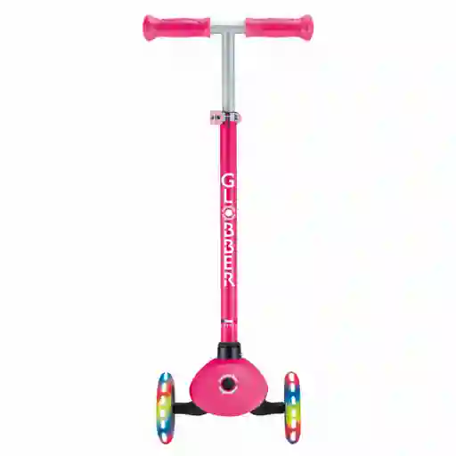 Patineta Primo Lights Fucsia Ruedas Luces Led Para Niños