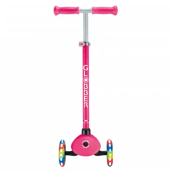 Patineta Primo Lights Fucsia Ruedas Luces Led Para Niños