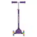 Patineta Primo Lights Morado Ruedas Luces Led Para Niños