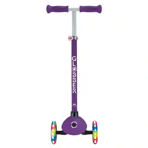 Patineta Primo Lights Morado Ruedas Luces Led Para Niños